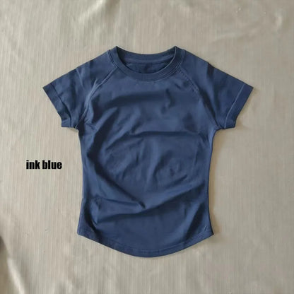 Quick Dry Women's Workout Shirts Short Sleeve Gym