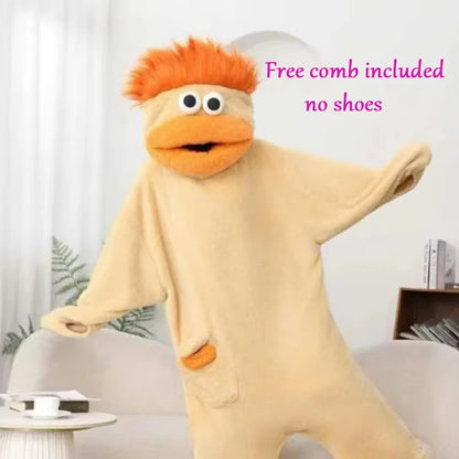 Cartoon Pajamas Autumn Winter Couple Set Wacky Bodysuit