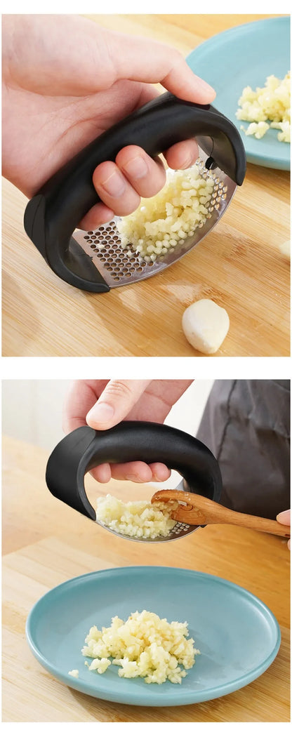 Stainless Steel Garlic Press Crusher Manual Garlic