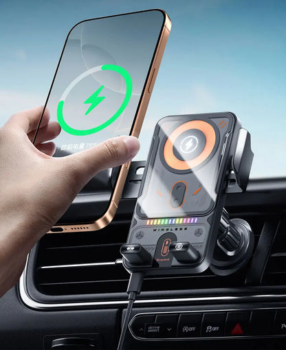 Car Phone Holder Vent Fast Wireless Charging Sensing Charger