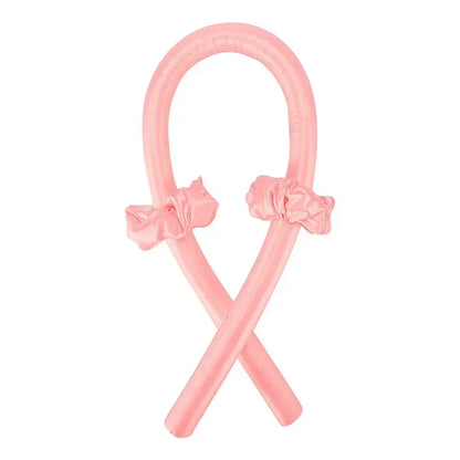 Woman Heatless Curling Rod Headband Lazy Hair Curler