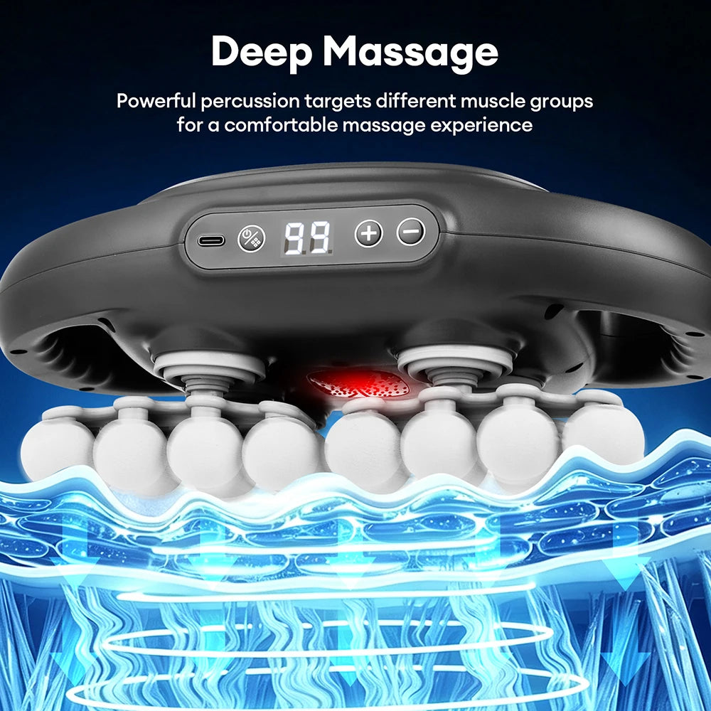 Upgrade Fascia Gun 99 Level Electric Fascia Massage Gun