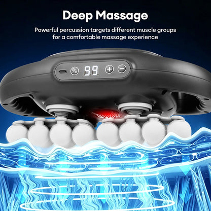 Upgrade Fascia Gun 99 Level Electric Fascia Massage Gun