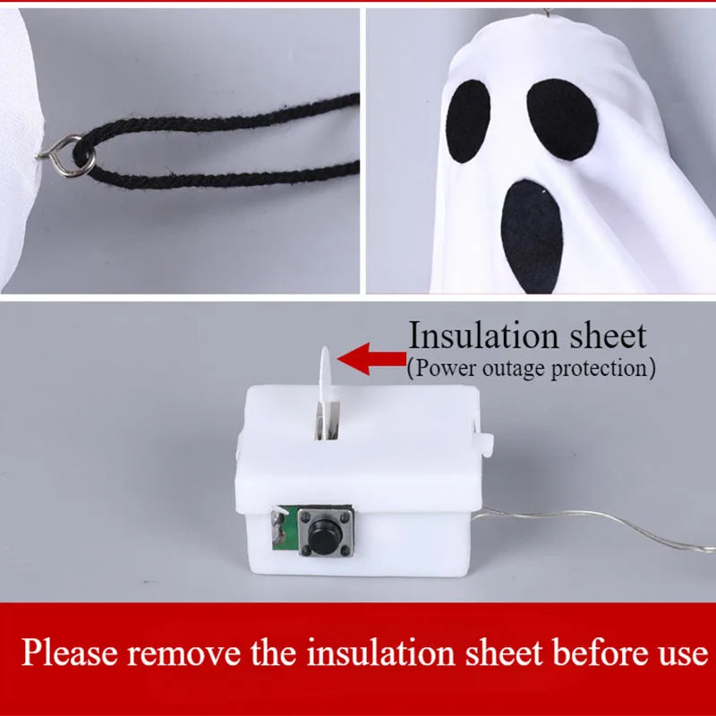 2026 LED Glow Ghost Party Halloween Decoration for Home Indoor Outdoor