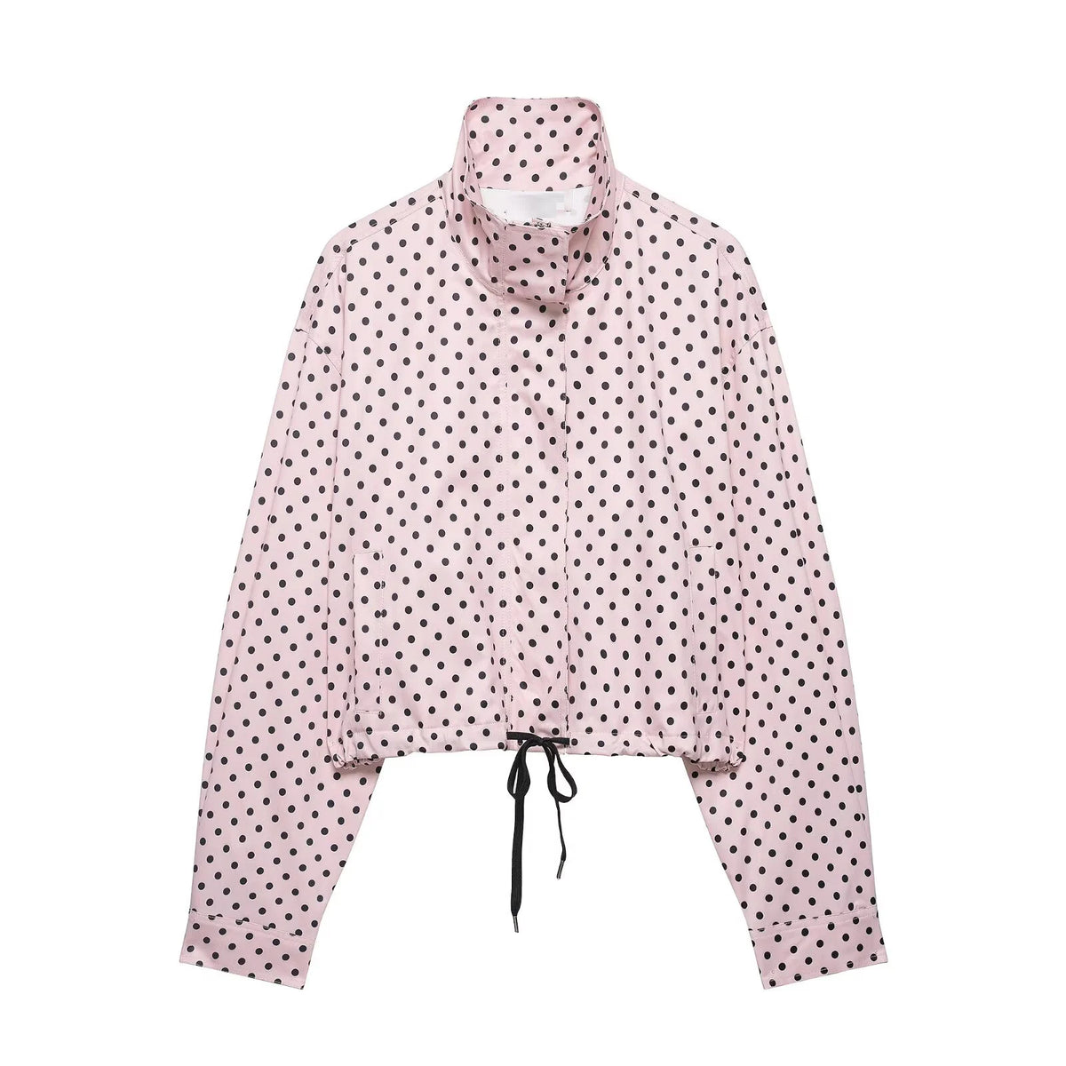 HH Fashion Women's Polka Dot Print Short Coats