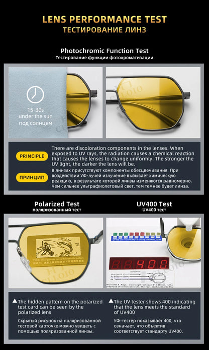 CLLOIO Anti-glare Day Night Vision Glasses Polarized