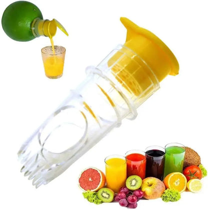 Portable Lemon Squeezer Plastic Reusable Lightweight Juices Reamer