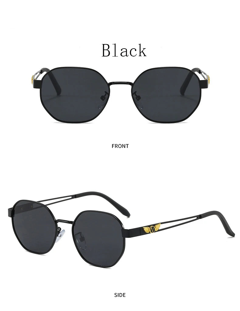Fashion Small Polygon Polarized Sunglasses Forr Women Men