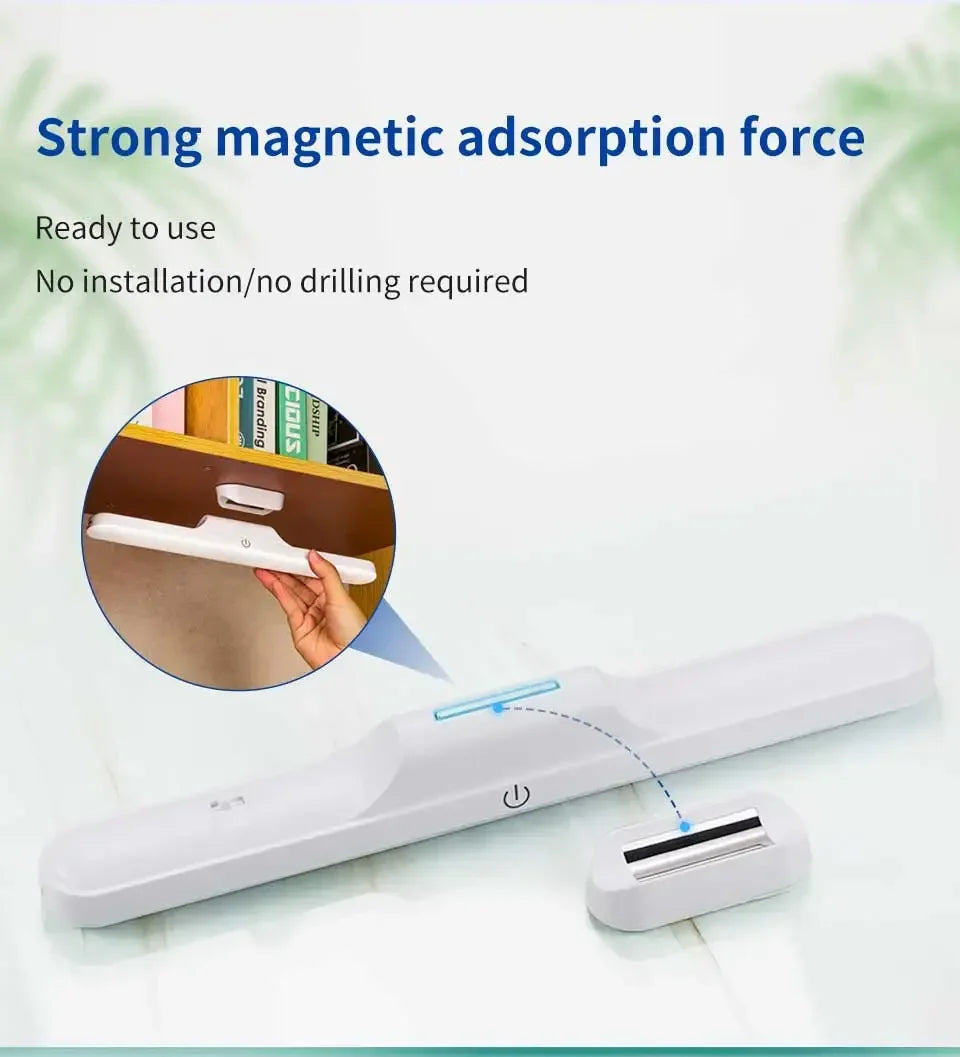 Rechargeable LED Magnetic Mirror Light Dimmable Eye-Protection