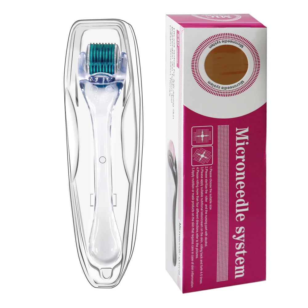 540 Titanium Face Roller For Beard Scalp Hair Growth