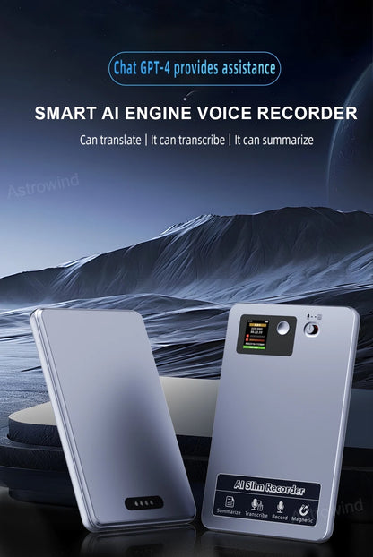 118 Languages 64GB Memory Audio Recorder 400ma Lectures
