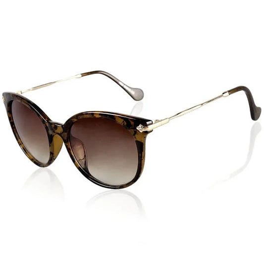 TAGION Fashion Unisex Cat Eye Plastic Frame Sunglasses
