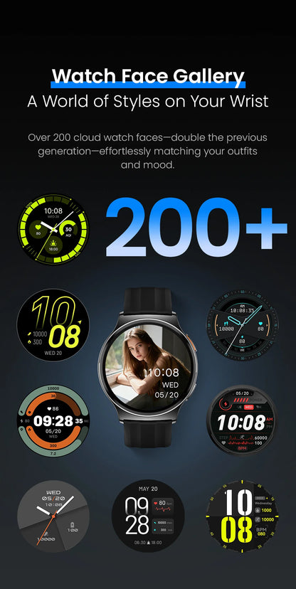 HAYLOU Solar Lite 2 Smartwatch 1.43'' AMOLED Display