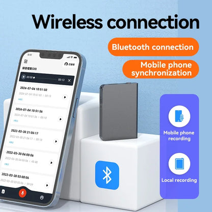 8-128GB AI ChatGPT-4 Intelligent Voice Recorder Audio App