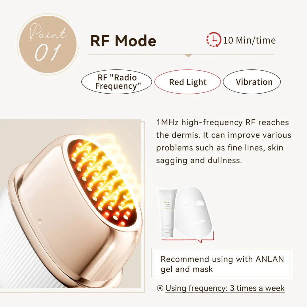 Multi-Polar RF Beauty Device Skin Tightening Anti-Aging Wrinkle