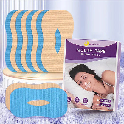 Anti-Snoring Stickers Night Sleep Mouth Correction Tape