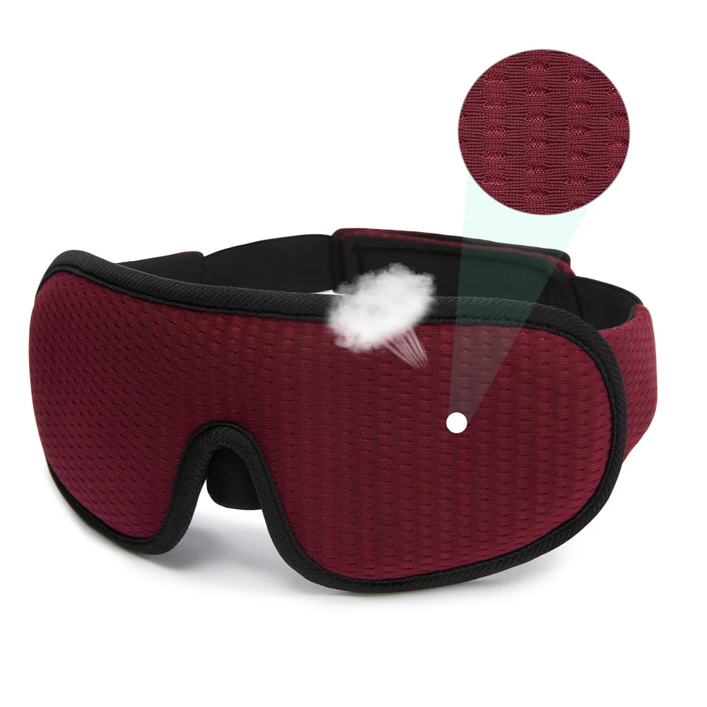 3D Sleep Mask Blindfold Sleeping Aid Eyepatch Eye Cover Sleep