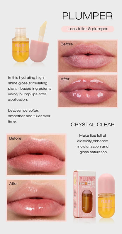 Long Lasting Lip Plumper Oil Instant Volumising Enhancer