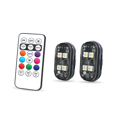 Wireless LED Strobe Lights Car Decor Atmosphere Light