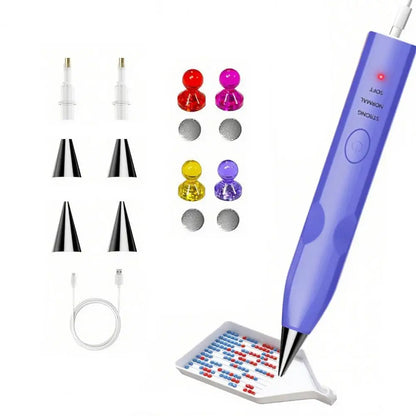Electric Diamond Art Pen Vacuum Diamond Placement Tool