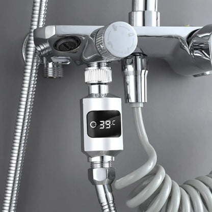 LED Digital Shower Pyrometer  Smart Sensor Temperature