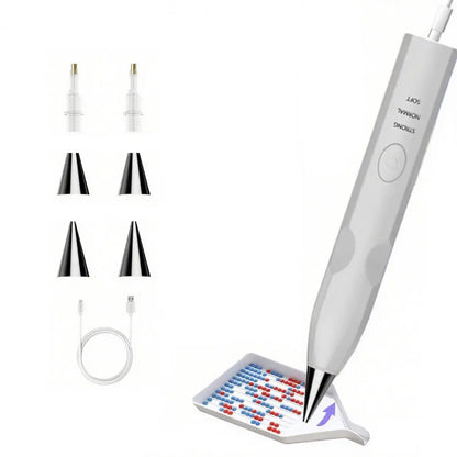 Electric Diamond Art Pen Vacuum Diamond Placement Tool