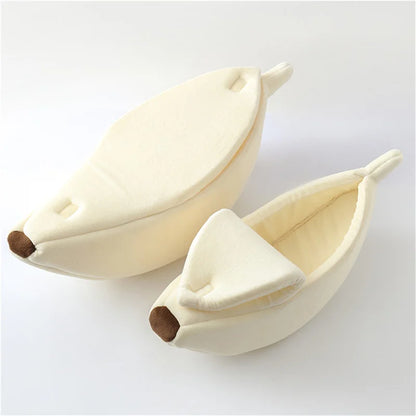 Cute Cats Beds Deep Sleep Comfort In Winter Bed Banana Shape