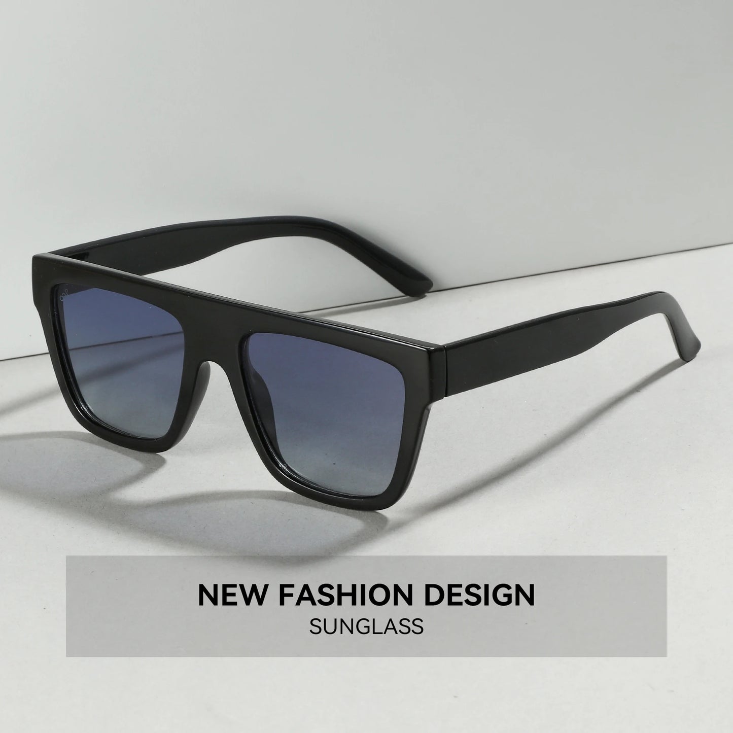 Retro Square Polarized Sunglasses Women Men Acetate