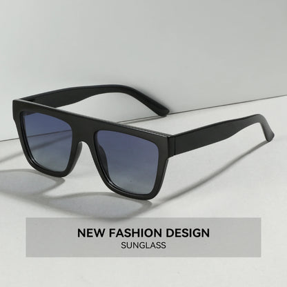 Retro Square Polarized Sunglasses Women Men Acetate