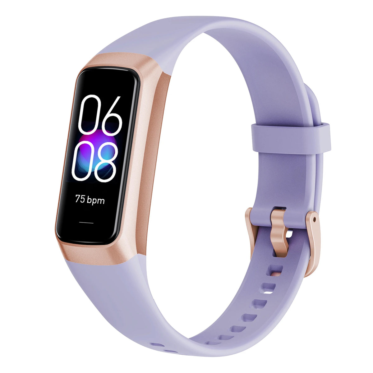 AMOLED Smartwatch Body Temperature Monitor Fitness Clock