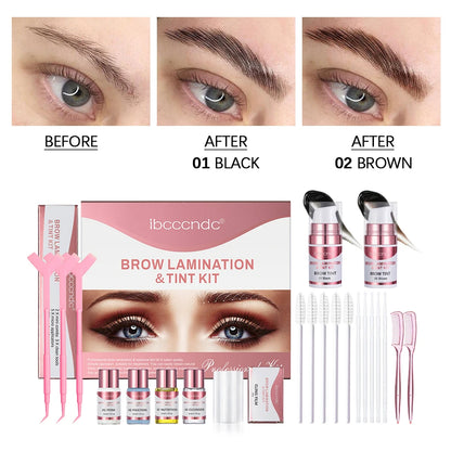 Brow Lamination & Tint Kit And Lash Lift Professional