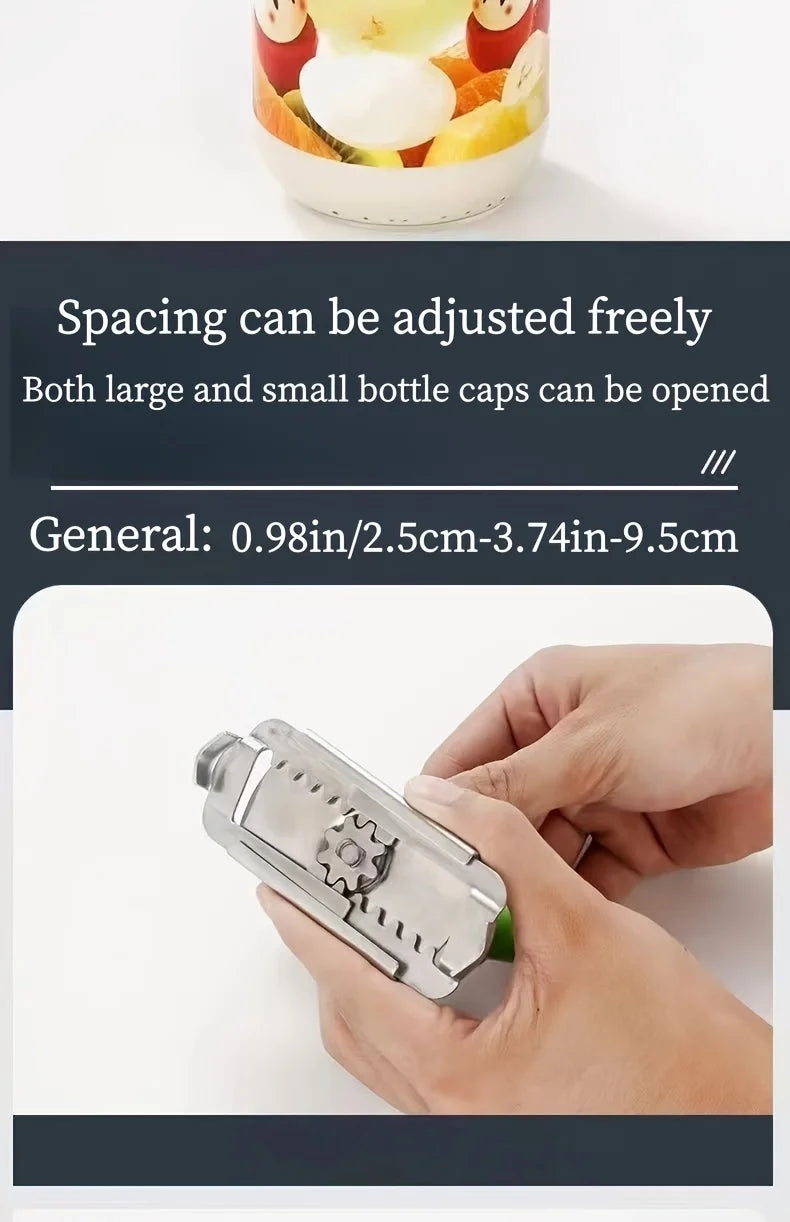 Adjustable Jar Can Opener Manual Bottle Lid Openers
