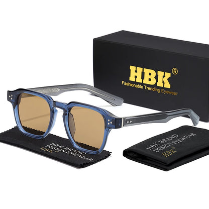 HBK Fashion Punk Sunglasses for men Classic Square