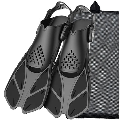 Snorkel Fins Swimming Flippers Adjustable Buckles