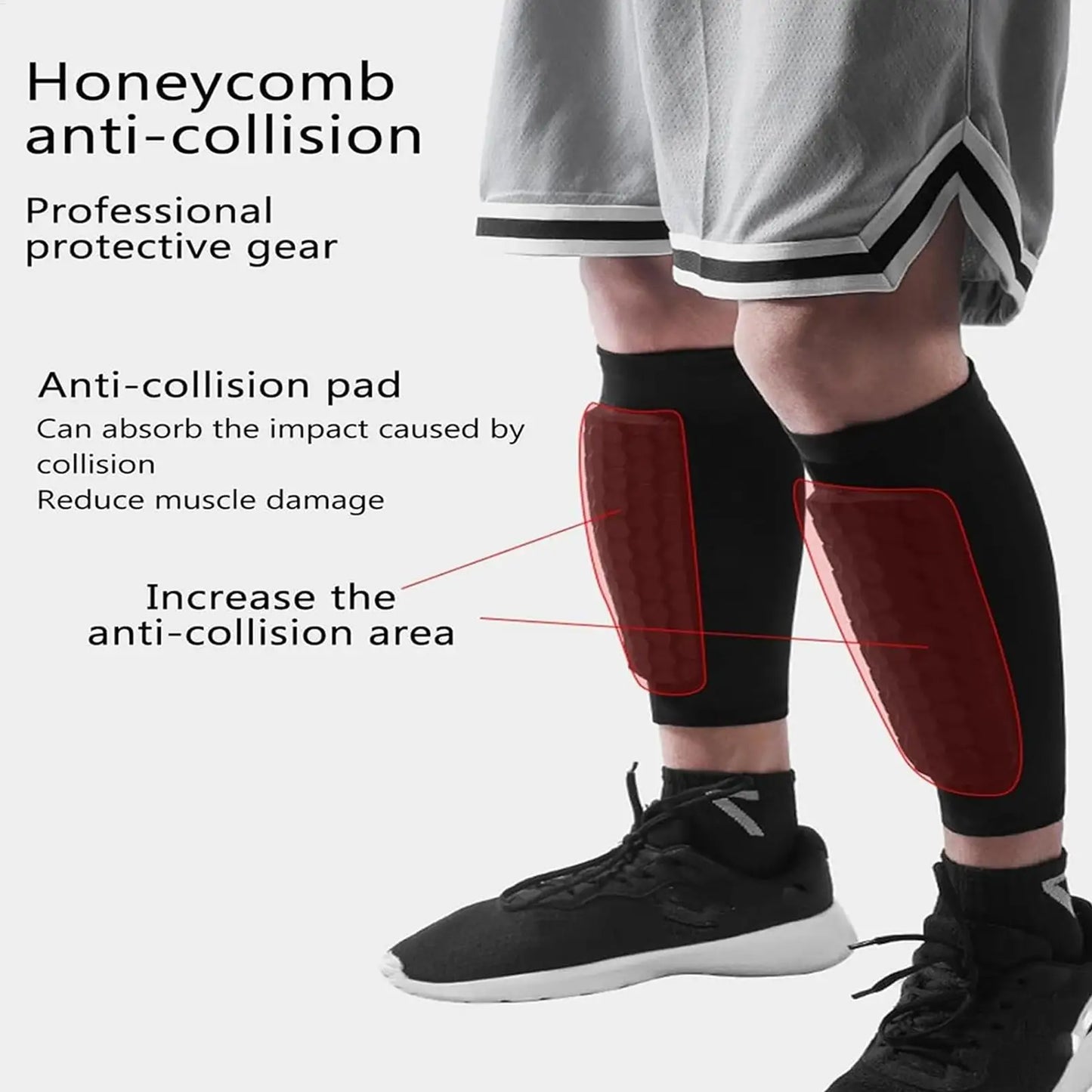 1 pair Ski Shin Guards Shinbang Protector Women