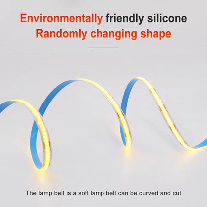 New USB COB Strip Light Flexible Adhesive Tape Night Lighting