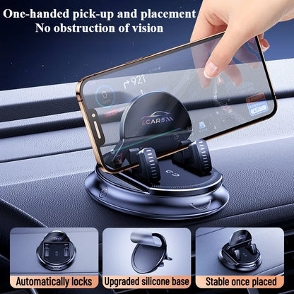 360 Degree Rotating Car Mobile Holder Sticky Suction Cup