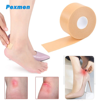 Pexmen 1/2Pcs 2.5X450cm Moleskin Tape Adhesive Pad Blister