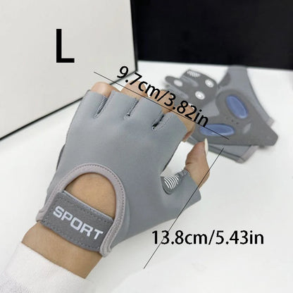 Fitness Cycling Gloves Men Women Anti Slip Shock-Absorbing