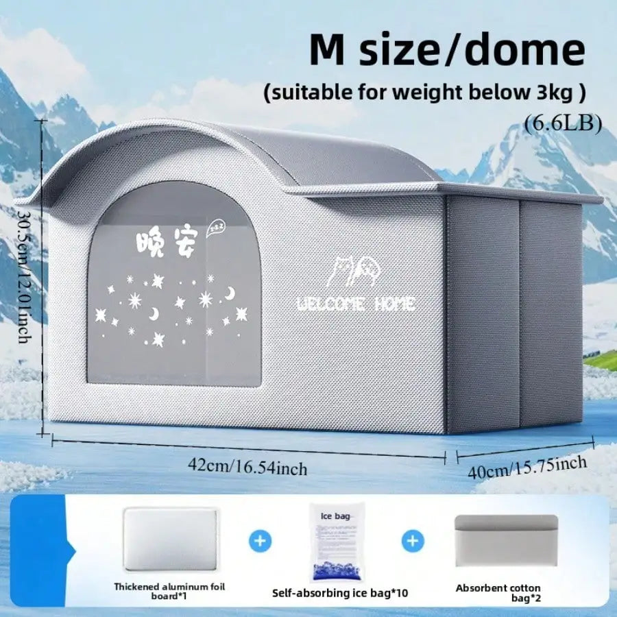 Ice House Pet  Air Conditioning BED Summer Cooling Nest