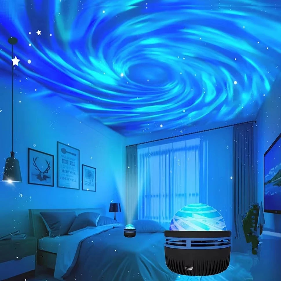 1pc Star Projector Galaxy Projector For Bedroom Night Light