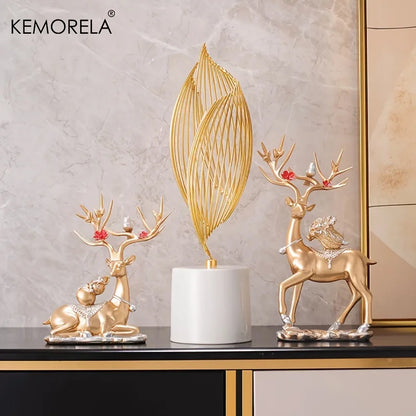 Ceramics Statue Exquisite Home Decor Modern Abstract Art Statue