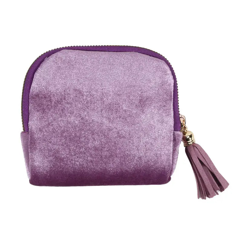 Exquisite Jewelry Storage Bag With Tassel Pendant