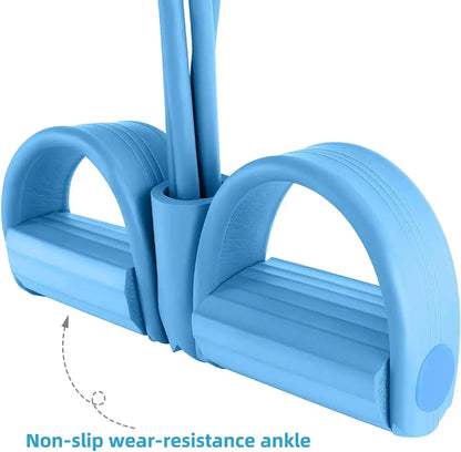 4-Level Resistance Band Tensioner with Non-Slip Handles