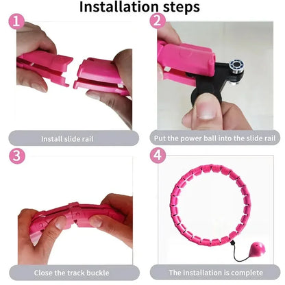 Weighted Sports Circle Hoops for Adults Weight Loss