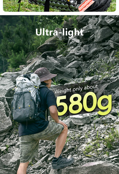 Camping Backpack 25+10L Large Capacity Travel Bag Outdoor