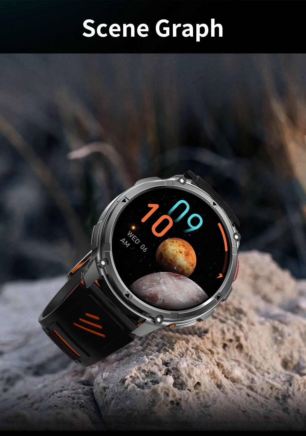 New T-Rex3 Pro 1100mAh Battery Smart Watch GPS Path
