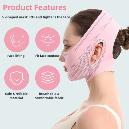 Women Face Lifting Belt V Line Shaper Face Slimming