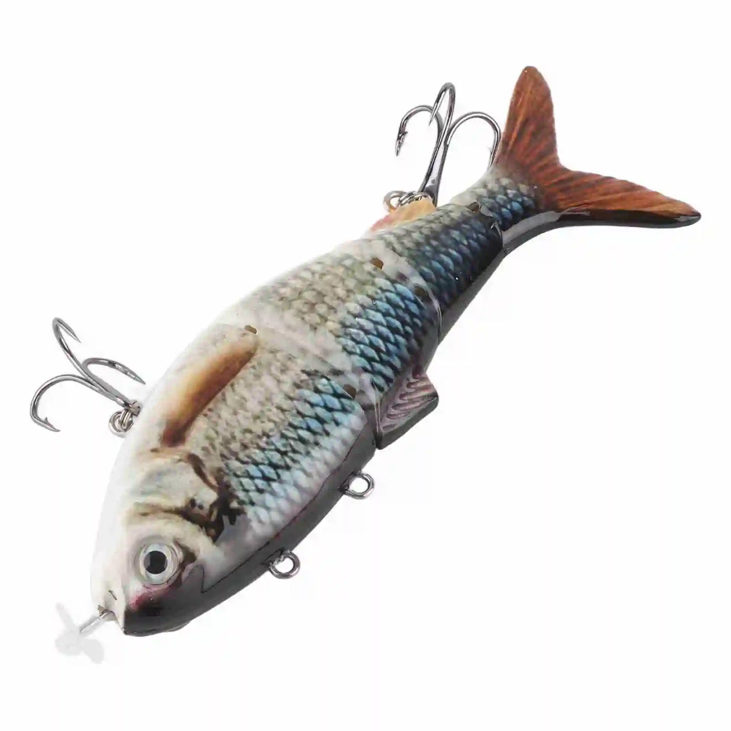 Robotic Swimming Lure Multi Jointed Rechargeable Electric Fishing Lure