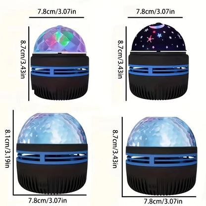 1pc Star Projector Galaxy Projector For Bedroom Night Light
